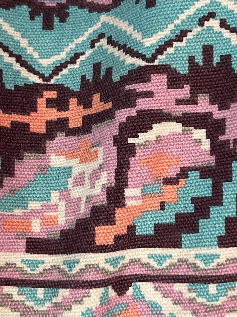 Steve Madden Tote Bag Aztec Print Overnighter Carry On Travel Vacation Resort